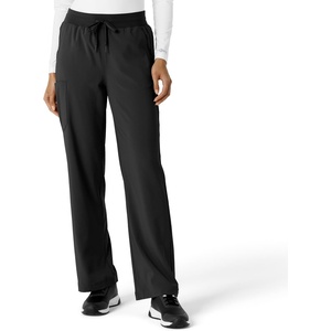 image:imageCarhartt Scrubs for Women Force CrossFlex Boot Cut Pants with 6 PocketsBlack