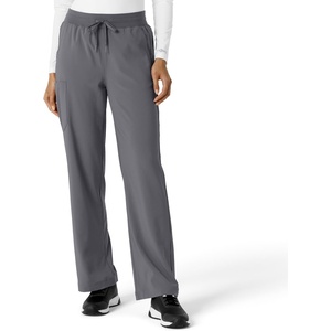 image:imageCarhartt Scrubs for Women Force CrossFlex Boot Cut Pants with 6 PocketsPewter