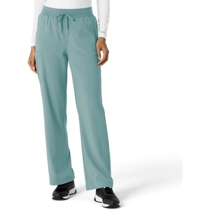 image:imageCarhartt Scrubs for Women Force CrossFlex Boot Cut Pants with 6 PocketsSummer Blue