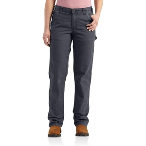 image:imageCarhartt Womens 102080 Womens Rugged Flex Loose Fit Canvas Work PantCoal