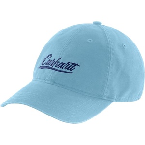 image:imageCarhartt Womens 105247 Womens Canvas Script Graphic CapPowder Blue