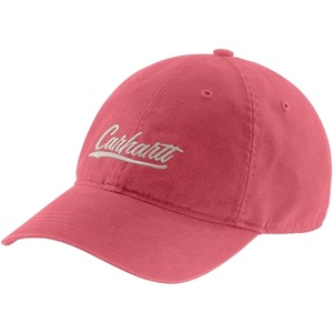 image:imageCarhartt Womens 105247 Womens Canvas Script Graphic CapRosewood