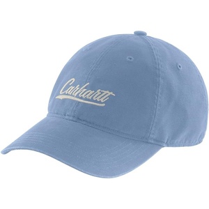 image:imageCarhartt Womens 105247 Womens Canvas Script Graphic CapSkystone