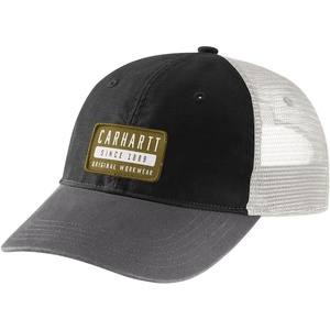 image:imageCarhartt Womens 105248 Womens Canvas Mesh Back Workwear Patch CapBlack