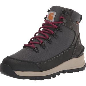 image:imageCarhartt Womens Gilmore Waterproof 6 Soft Toe Hiker Boot Durable Leather with Slip Resistant Sole and Cushioned SupportDark Grey