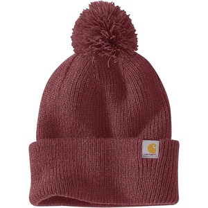 image:imageCarhartt Womens Knit PomPom Cuffed BeanieSable