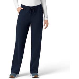 image:imageCarhartt Womens Knit Womens Boot Cut Scrub PantNavy