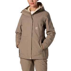 image:imageCarhartt Womens Storm Defender Insulated CoatStone Brown