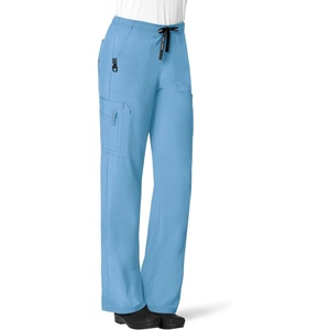 image:imageCrossFlex Womens Boot Cut Cargo Scrub PantAzure Blue