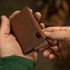 image:imageCarhartt Craftsman Leather Front Pocket Wallet BrownBlack Front Pocket Bifold
