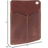 image:imageCarhartt Craftsman Leather Front Pocket Wallet BrownBrown Front Pocket