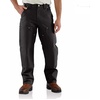 image:imageCarhartt Mens Big amp Tall Firm Duck Double Front Work DungareeBlack