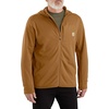 image:imageCarhartt Mens Force Relaxed Fit FullZip LongSleeve Hooded TShirtCarhartt Brown