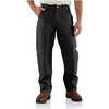 image:imageCarhartt Mens Big amp Tall Firm Duck Double Front Work DungareeBlack