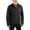 image:imageCarhartt Mens Force Relaxed Fit FullZip LongSleeve Hooded TShirtBlack