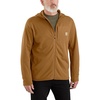 image:imageCarhartt Mens Force Relaxed Fit FullZip LongSleeve Hooded TShirtCarhartt Brown