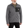 image:imageCarhartt Mens Force Relaxed Fit FullZip LongSleeve Hooded TShirtSteel