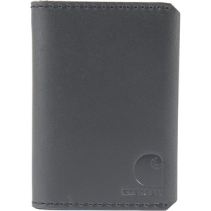 image:imageCarhartt Craftsman Leather Front Pocket Wallet BrownBlack Front Pocket Bifold