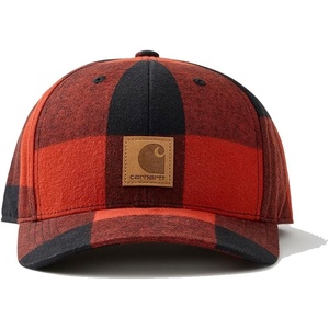 image:imageCarhartt Mens Flannel CapSpice Red