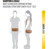 image:imageCarhartt Crossbody Horizontal Bag Carries as a Crossbody Clutch or Waist Pack with Removable StrapHorizontal Crossbody Black