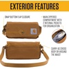 image:imageCarhartt Crossbody Horizontal Bag Carries as a Crossbody Clutch or Waist Pack with Removable StrapHorizontal Crossbody Greenstone