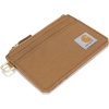 image:imageCarhartt Nylon Duck Zippered Card Keeper Wallet Deep WineNylon Duck Zippered Carhartt Brown