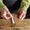 image:imageCarhartt Nylon Duck Zippered Card Keeper Wallet Deep WineNylon Duck Zippered Carhartt Brown