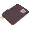image:imageCarhartt Nylon Duck Zippered Card Keeper Wallet Deep WineNylon Duck Zippered Deep Wine