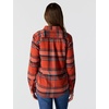 image:imageCarhartt Womens 107135 Womens Tencel Fiber Series Relaxed Fit PlaiSpice Red