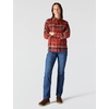 image:imageCarhartt Womens 107135 Womens Tencel Fiber Series Relaxed Fit PlaiSpice Red