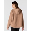 image:imageCarhartt Womens Force Oversizedfit Fleece Hooded SweatshirtSoft Sepia