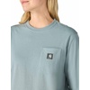 image:imageCarhartt Womens Irvine Loose Long Sleeve Pocket TShirtBlue Cove