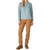 image:imageCarhartt Womens Irvine Loose Long Sleeve Pocket TShirtBlue Cove
