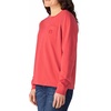 image:imageCarhartt Womens Irvine Loose Long Sleeve Pocket TShirtDeep Fire Coral