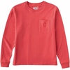 image:imageCarhartt Womens Irvine Loose Long Sleeve Pocket TShirtDeep Fire Coral