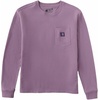 image:imageCarhartt Womens Irvine Loose Long Sleeve Pocket TShirtWood Violet