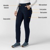 image:imageCarhartt Womens Knit Womens Modern Scrub PantNavy