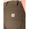 image:imageCarhartt Womens The Essential Lined Canvas PantTarmac