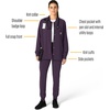 image:imageCarhartt Womens Womens Shirt JacketBlack Plum