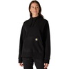 image:imageCarhartt Womens Force Oversizedfit Fleece Hooded SweatshirtBlack