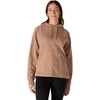 image:imageCarhartt Womens Force Oversizedfit Fleece Hooded SweatshirtSoft Sepia