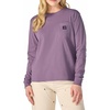 image:imageCarhartt Womens Irvine Loose Long Sleeve Pocket TShirtWood Violet