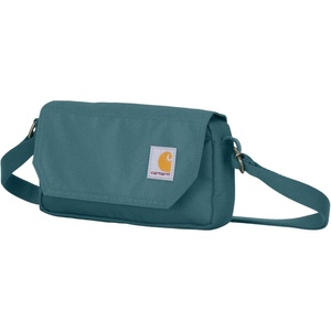 image:imageCarhartt Crossbody Horizontal Bag Carries as a Crossbody Clutch or Waist Pack with Removable StrapHarbor Teal
