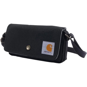image:imageCarhartt Crossbody Horizontal Bag Carries as a Crossbody Clutch or Waist Pack with Removable StrapHorizontal Crossbody Black