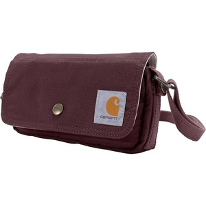 image:imageCarhartt Crossbody Horizontal Bag Carries as a Crossbody Clutch or Waist Pack with Removable StrapHorizontal Crossbody Wine