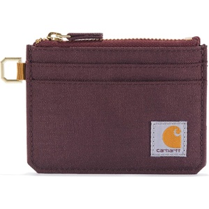 image:imageCarhartt Nylon Duck Zippered Card Keeper Wallet Deep WineNylon Duck Zippered Deep Wine