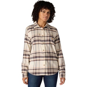 image:imageCarhartt Womens 107135 Womens Tencel Fiber Series Relaxed Fit PlaiChalk