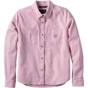 image:imageCarhartt Womens Hamilton Relaxed Ls Plaid ShirtFaded Rose Tint