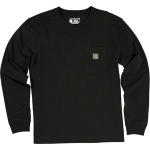 image:imageCarhartt Womens Irvine Loose Long Sleeve Pocket TShirtBlack