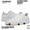 image:imageCarhartt Womens Detroit Leather Sneaker Work ShoesWhite